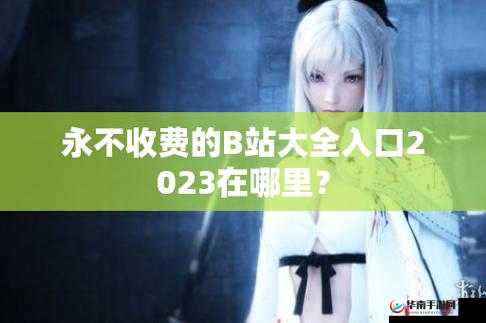 B站大全永不收费 2023 入口在哪-教你轻松找到入口