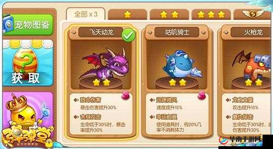 宠物界巅峰之战，弹弹堂手游朱雀如何养成？最全指南揭秘！